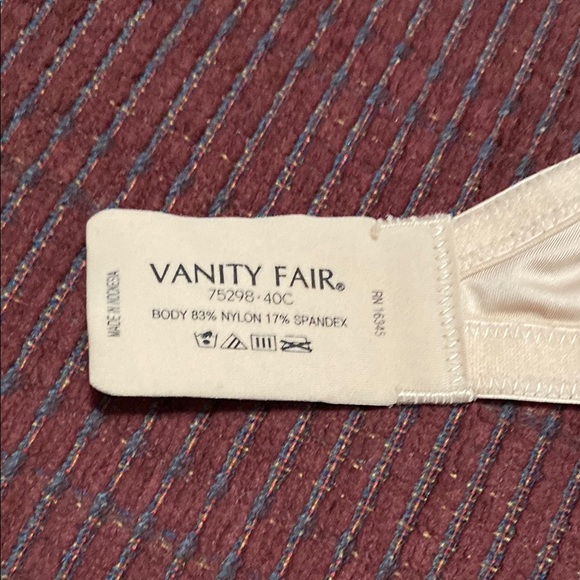 ***NWT*** VANITY FAIR FULL COVERAGE‎ BODY SHINE THE PERFECT T-SHIRT BRA - Picture 11 of 11